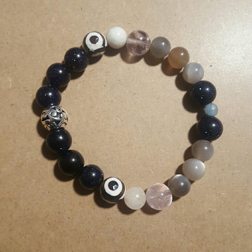 Semi Precious Crystal Bracelet